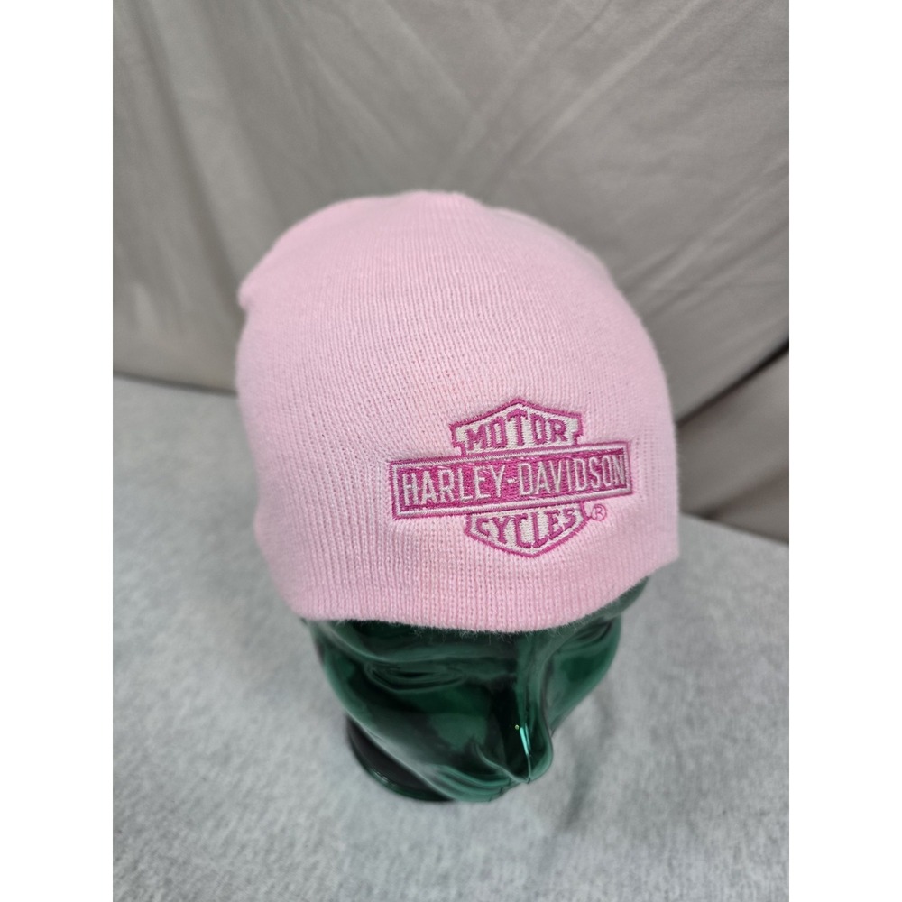 Harley Davidson Women Knit Cap pink/orange One Size